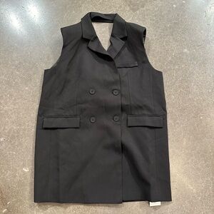 Commense Sleeveless Blazer Dress